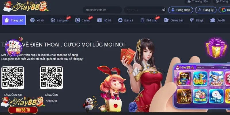 Chỉ dẫn tải app Hay88 trên Android và IOS