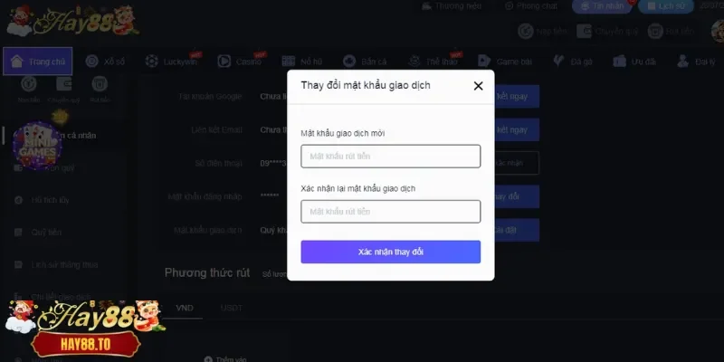 Dân chơi thực hiện điền form cẩn thận
