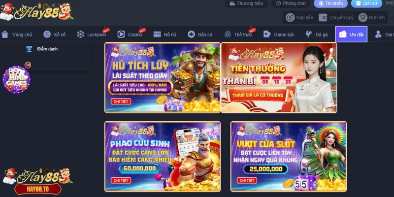 khuyến mãi Hay88