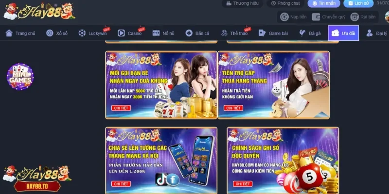 Tìm hiểu đầy đủ về khuyến mãi Hay88