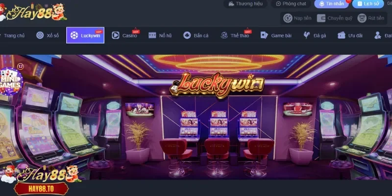sảnh Luckywin Hay88